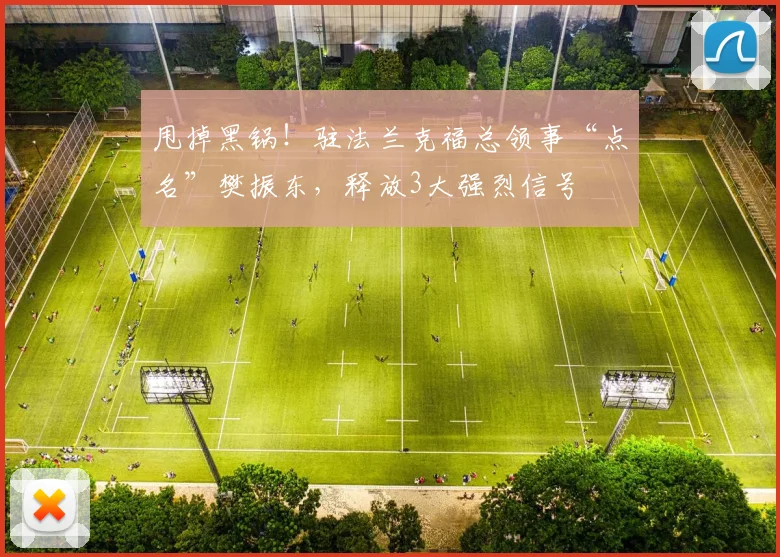 甩掉黑锅！驻法兰克福总领事“点名”樊振东，释放3大强烈信号