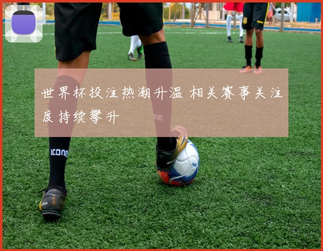 世界杯投注热潮升温 相关赛事关注度持续攀升